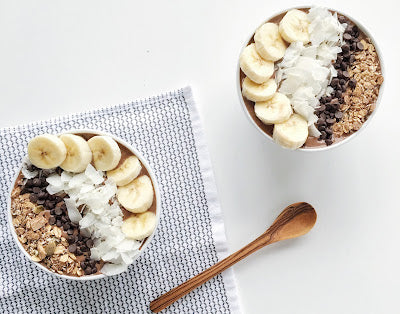 Chocolate Banana Smoothie Bowl: Made with NanoPro