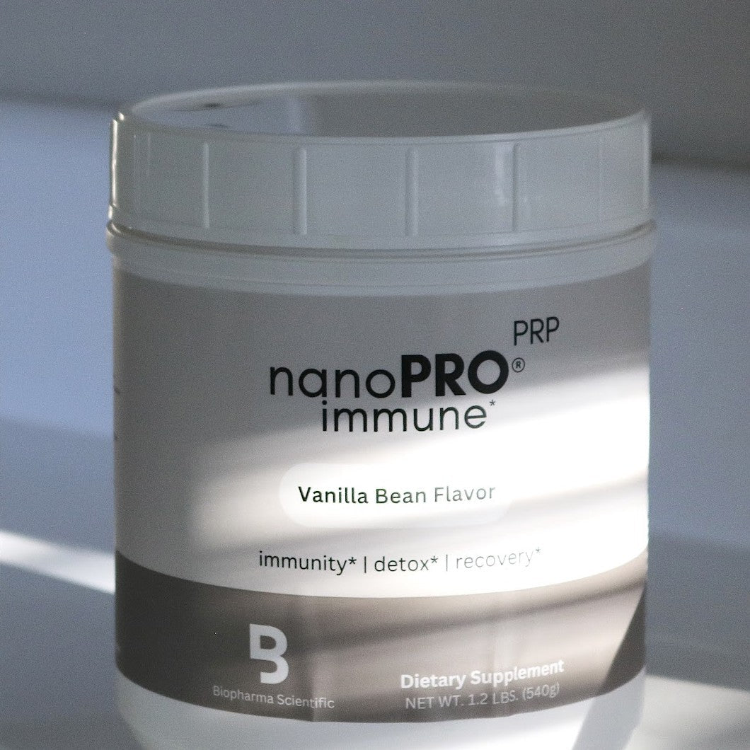 nanoPRO immune vanilla bean tub
