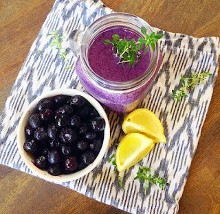 Lemon & Thyme Blueberry Smoothie