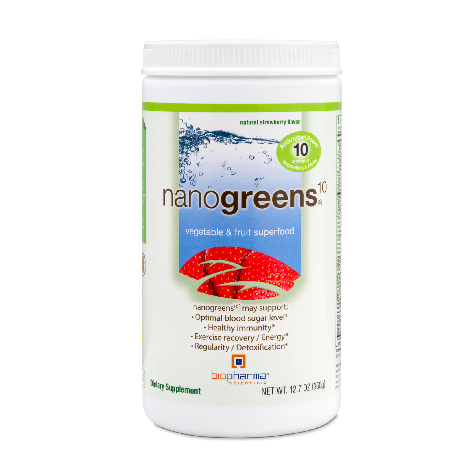 nanogreens: strawberry