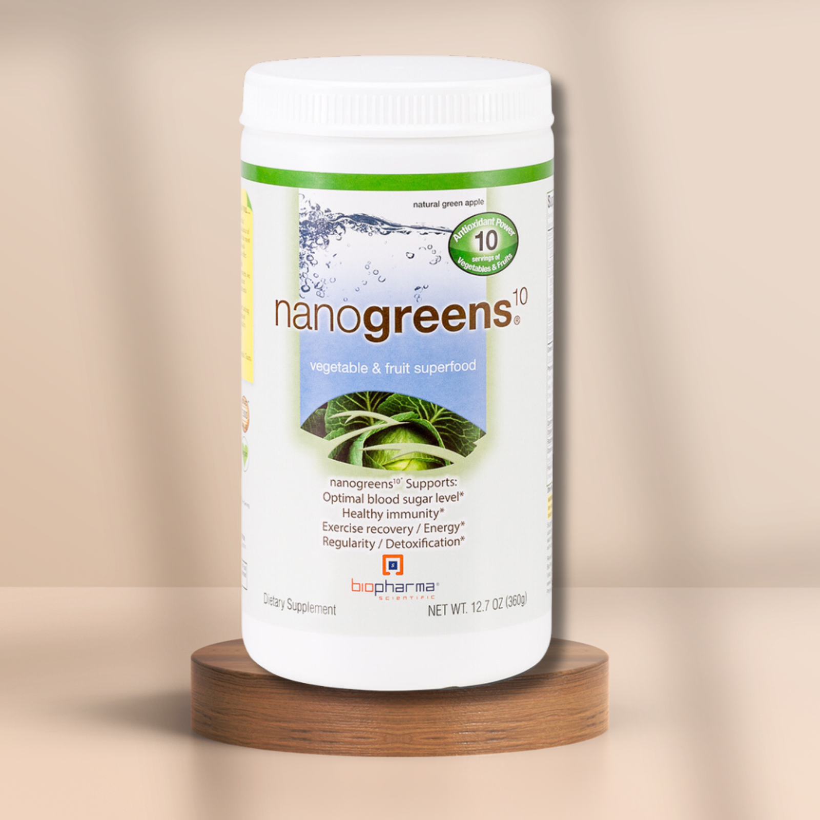 nanogreens: green apple