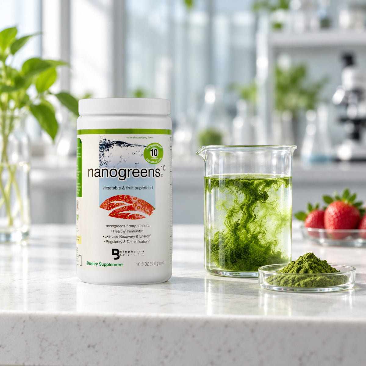 nanogreens: strawberry